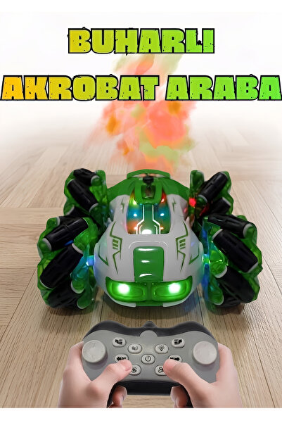Boratila Toys 2.4Ghz Uzaktan Kumandalı Full Fonksiyon Sesli Işıklı Type-c Şar...