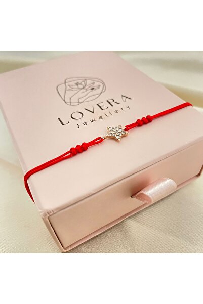 Lovera Jewellery 925 Ayar Gümüş Sertifikalı Rose Renk Yıldız Şans ve Sevgili ...