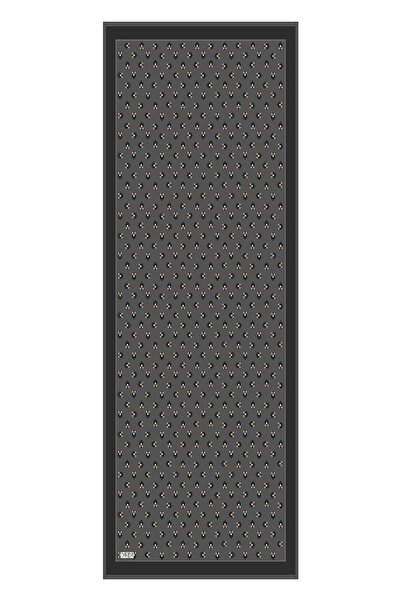 Şarba ÇAY ÇİÇEGİ PAMUK İPEK ŞAL GRİ 70X200