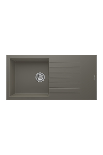 RealStone Laodikya 100 XL P015 Granit Evye 1000x500 mm Tek Göz Damlalıklı Mut...
