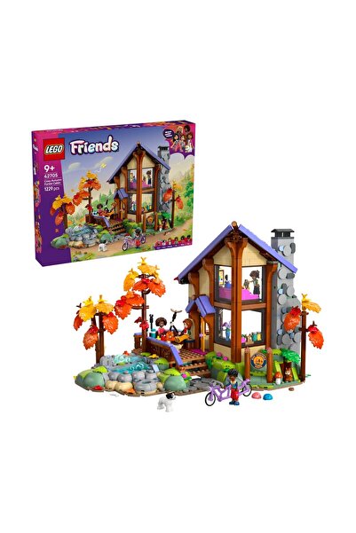 LEGO Cabana prietenilor confortabilă în pădure de toamnă (42705)