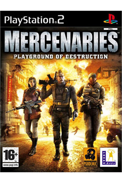 Sony Παιχνίδι PS2 Mercenaries: Παιχνιδοδρόμιο της Καταστροφής (Μεταχειρισμένο)