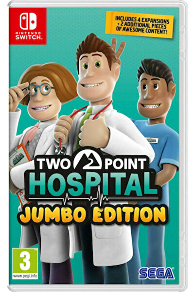 SEGA Two Point Hospital Έκδοση Jumbo Παιχνίδι για Switch