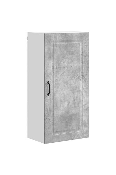 vidaxl Dulap de bucătărie Kalmar Gri din beton 50 x 31 x 100 cm