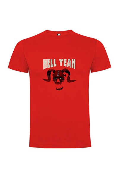 iLovePrints Horned Hellfire Fashion Tshirt