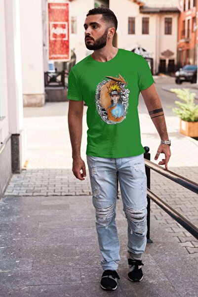 iLovePrints Naruto and Kurama Tshirt