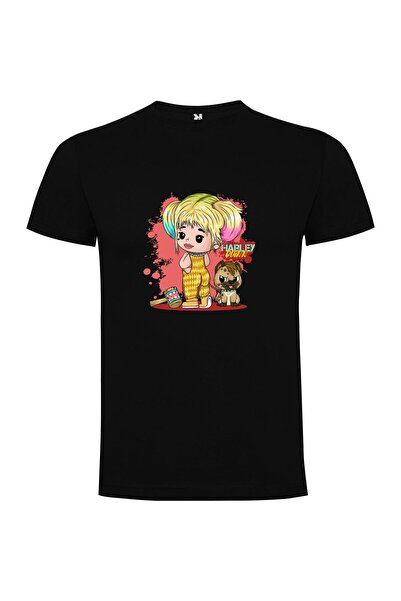 iLovePrints Blonde Harley Quinn Portrait Tshirt