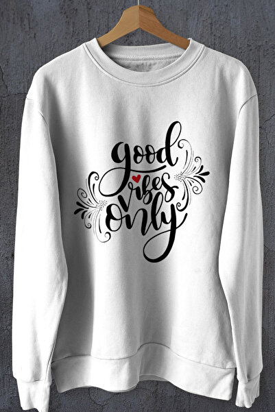 iLovePrints Μακρυμάνικη Μπλούζα Good Vibes Only