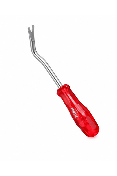 Badem10 Oto Döşeme Klips Sökme Aparatı 6x158 mm 45 Derece Açılı Araç Kapı Pan...