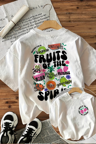 MYADA Fruit Themed Basic T-Shirt 27178
