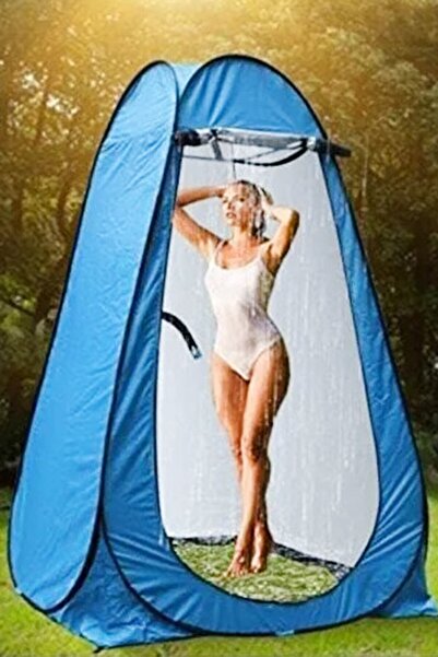 Byanes Kamp ve outdoor alanları için 190x120x120 cm portatif duş ve kabin seti