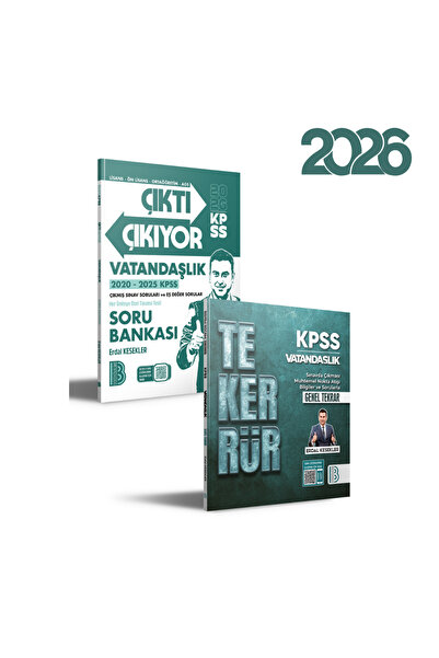 Bes Yayınları 2026 TEKERRÜR KPSS AGS Vatandaşlık Genel Tekrar ve Çıktı Çıkıyo...