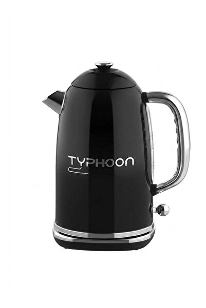 Typhoon Electric Kettle - 2200 Watts - 1.8 Liters - TY-01-002 B - Black