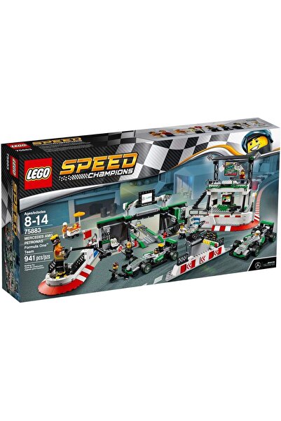LEGO مجموعة بناء سبيد تشامبيونز 75883 "فريق مرسيدس إيه إم جي بتروناس فورمولا ون"
