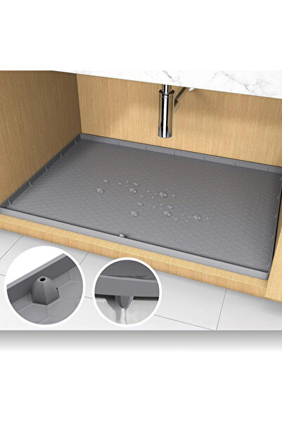 Jaskus Καθολικό Χαλάκι Σιλικόνης για Αποστράγγιση Κάτω από τον Νεροχύτη, Αδιά...