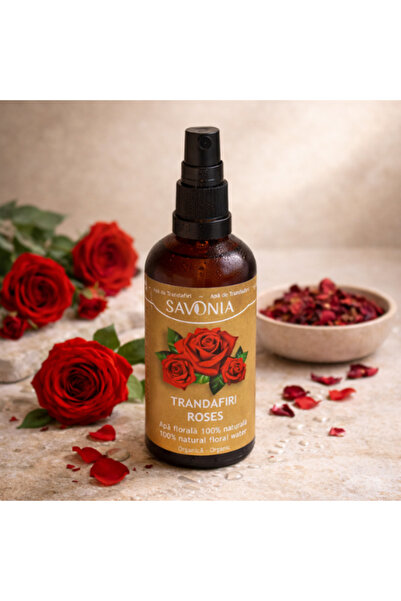 Savonia Trandafiri - Apă florală organică 100 ml