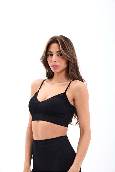 CKM MODA Tunri lined crop black