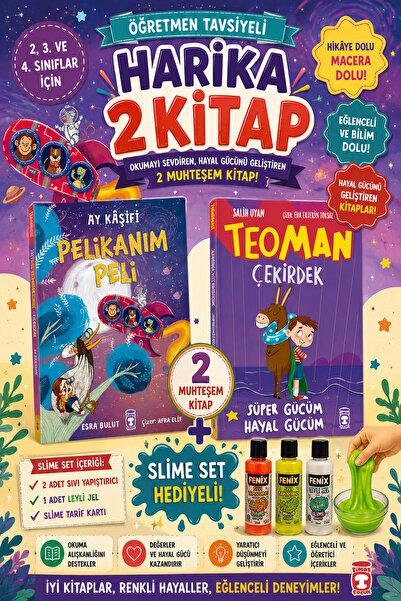 Timaş Çocuk TİMAŞ 2,3. ve 4.Sınıflar İçin Pelikanım Peli -Teoman Çekirdek (SL...