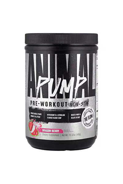 Universal Animal Pump PreWorkout Non-Stim Dragon Berry 440 g