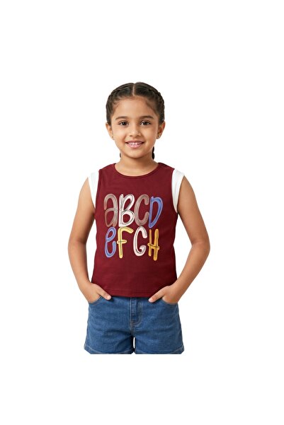 Roma Summer Kids' T-Shirt with Colorful Letter Print - Style and Comfort Comb...