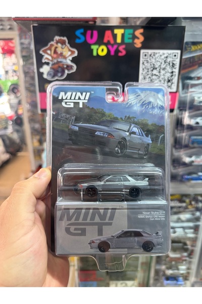 mini gt Nıssan Skyline Gt-r Nismo Bnr 32 Crs Version dark metal grey