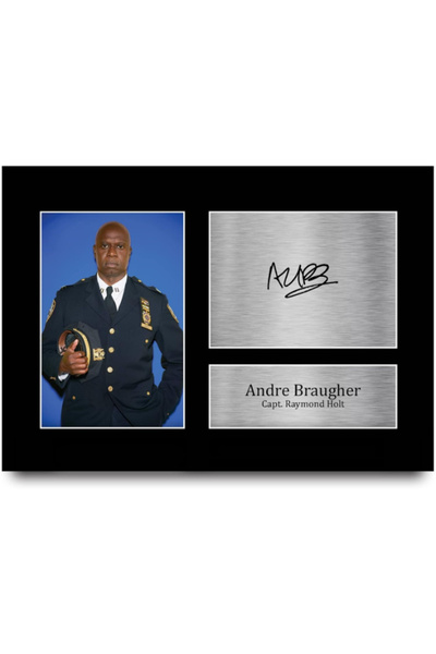 HWC Trading A4 Andre Braugher Brooklyn Nine-Nine Gifts Printed Signed Autogra...