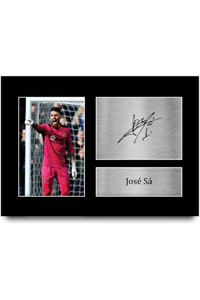 HWC Trading A4 Jose Sa Wolves Gifts Printed Signed Autograph Picture for Foot...