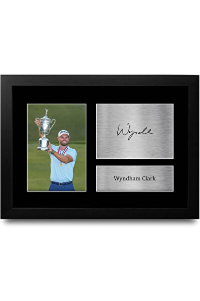 HWC Trading FR A4 Wyndham Clark Gifts Printed Signed Autograph Picture for Go...