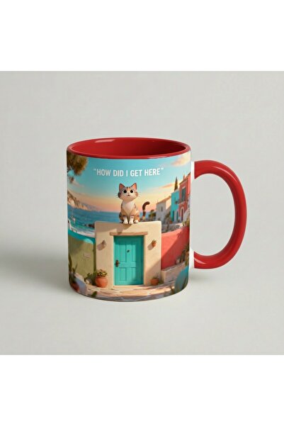 Petgifts Cana Cadou Personalizat Amuzanta Cu Mesaj How Did I Get Here - Ceram...
