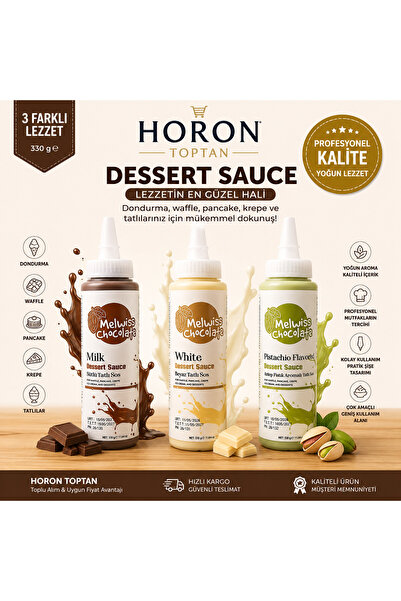 Melwiss Chocolate HORON MELWİSS 3'LÜ ANTEP FITIĞI-SÜTLÜ ÇİKOLATA-BEYAZ ÇİKOLA...