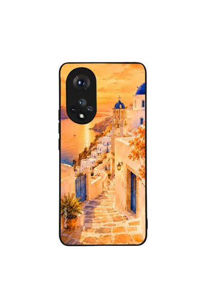 Sonique Θήκη Greek Island Muse Series για Honor 50 5G / Nova 9 Ηλιοβασίλεμα σ...