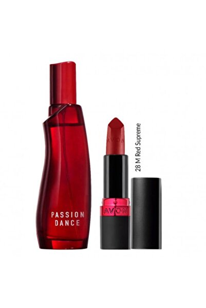 AVON Set Passion Dance & Ruj Red Supreme