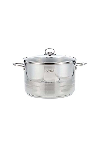 Prestige Infinity Covered Stockpot Silver 28cm