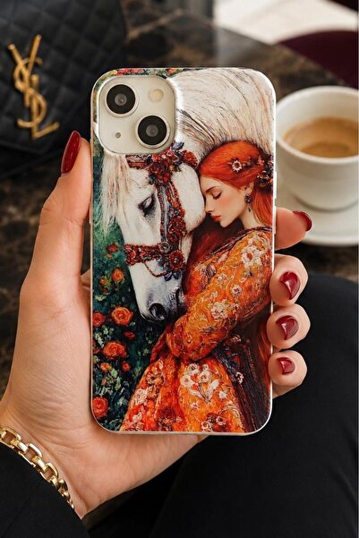 3GEN CASE iPhone 13/14/15 Uyumlu Modern Desen Serisi Lansman Kılıf İçi Kadife...
