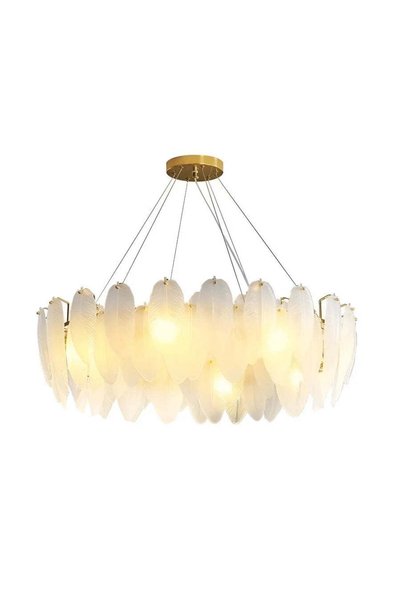 La Cucu Candelabru Cristal VAUX-LE-VICOMTE Eleganza, 5x E14, Diametru 42cm, Auriu, Inaltime Reglabila