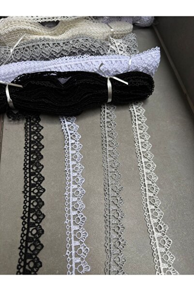 Butik Nostaljik Oya Görünümlü Güpür Dantel 9 METRE RENK KLASİK GÜPÜRLER