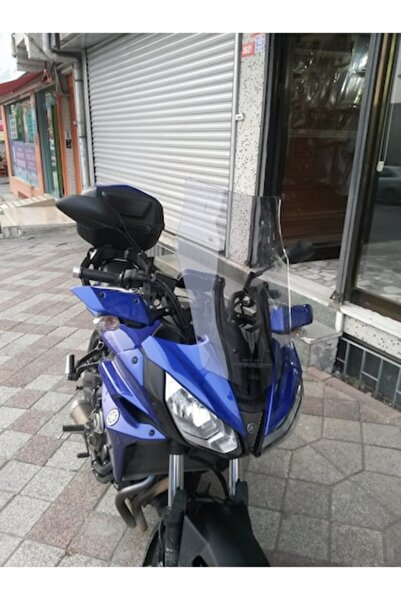 ZEUS MOTOR 2016-2019 Yamaha Tracer 700 Uyumlu Uzun Ön Cam Açık Füme