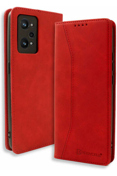 OEM Θήκη Βιβλίο από Συνθετικό Δέρμα Κόκκινο (Realme GT Neo 3T 5G)