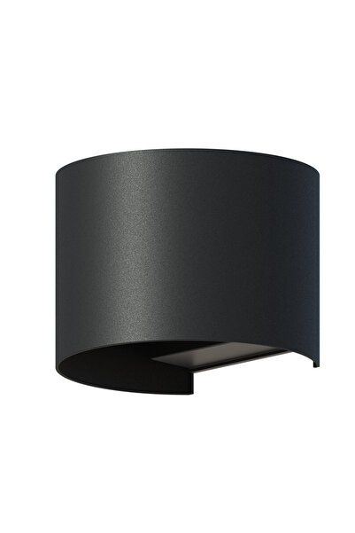 Calex Aplică de perete LED de exterior Verona, 7W, 3000K, IP54, Negru