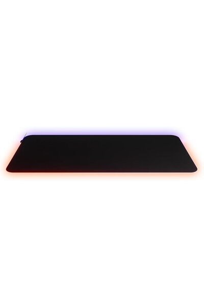 SteelSeries QcK Prism Cloth Extended Gaming Mouse Pad, RGB, Pixel-Perfect Tra...