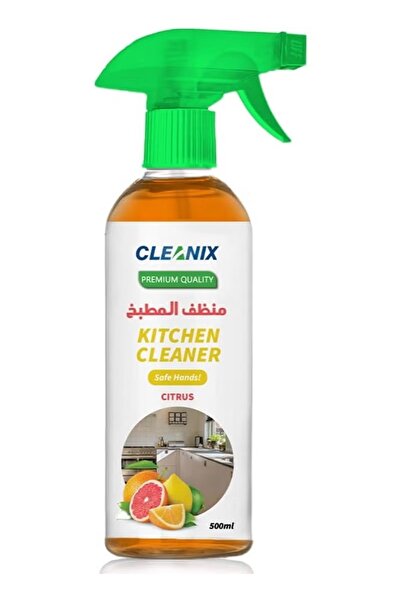 Cleanix منظف المطبخ بالرش 500 مل برائحة الحمضيات |   مزيل الشحوم متعدد الاستخ...