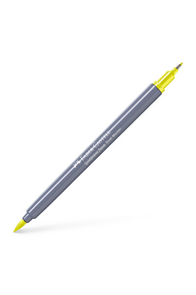 Faber Castell Marker solubil cu 2 vârfuri Goldfaber Galben Lămâie 205 Faber-C...