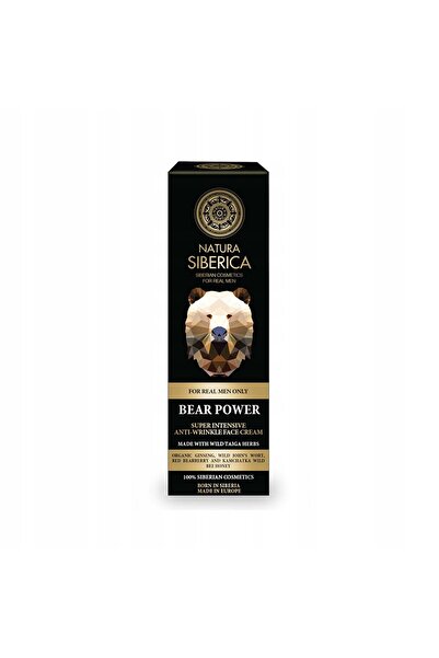 aram Natura Siberica Cremă Anti-rid pentru Bărbați 50 ml