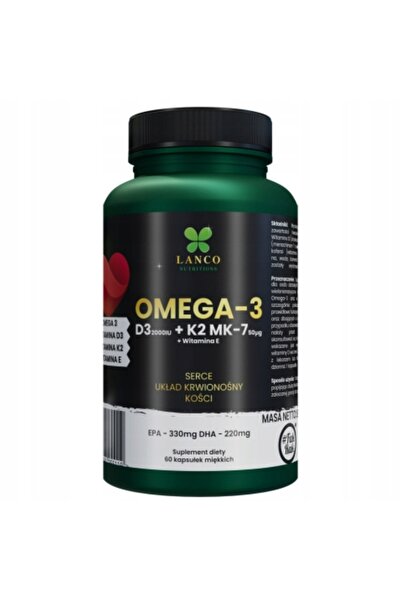 lanco Omega-3 + D3+K2 60 Capsule