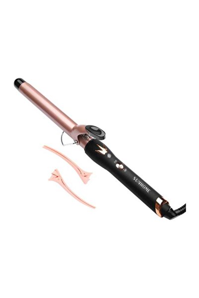 Sunhome Professional Hair Curler 25mm ,Curling Iron Gold/Black 400ml