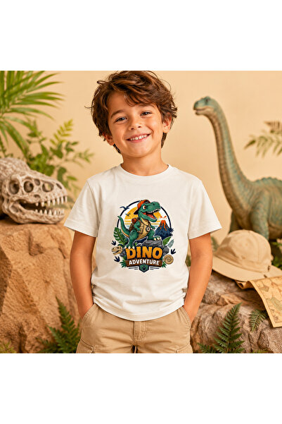 remonz Dječja majica kratkih rukava sa štampanim motivom dinosaura