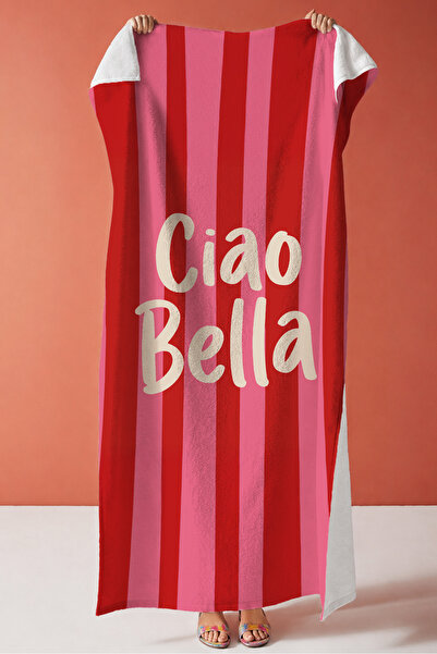 Evimde Bambaşka Prosop de plajă Ciao Bella cu dungi - Modern, mediteranean, r...