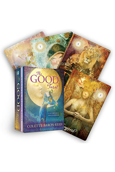 pçs The Good Tarot: A 78-Card Deck and Guidebook, Colette Baron-Reid - Lifest...