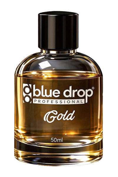 BLUE DROP Gold Premium Erkek Parfümü 50 ml – Kalıcı Erkek Kokusu, Narenciye, ...