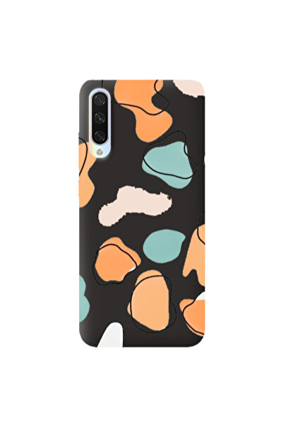 Other Xiaomi Mi 9 Lite Colorful spots Black Colored Silicone TPU Θήκη